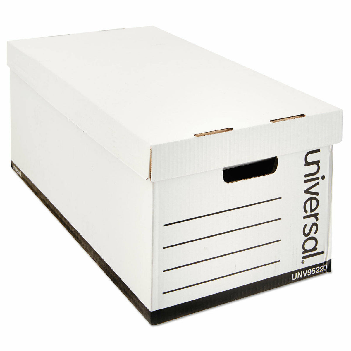 Storage box Letter white (pack of 12) Y451