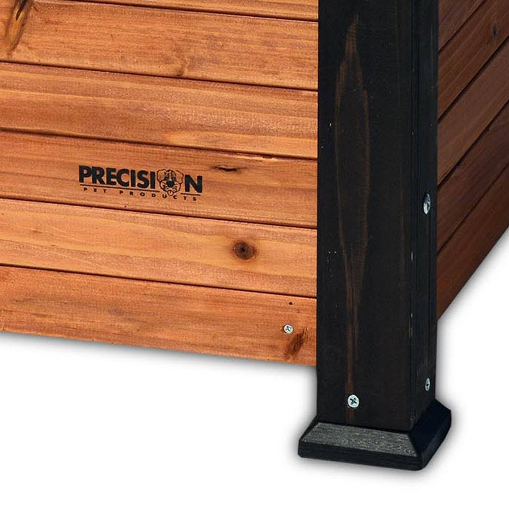 Natural Log Cabin Dog House J393800