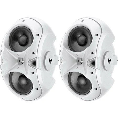 White Dual Surface-Mount Loudspeaker (Pair) K8730