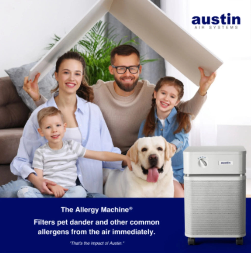 Black Air Purifier with Prefilter V646