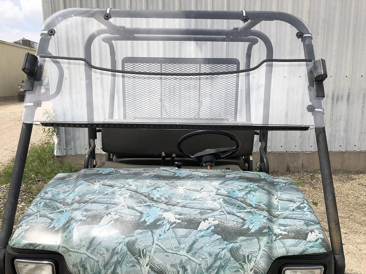 1/4 Polycarbonate Windshield for Kawasaki Mule 3000 3010 Trans 4x4 H220320