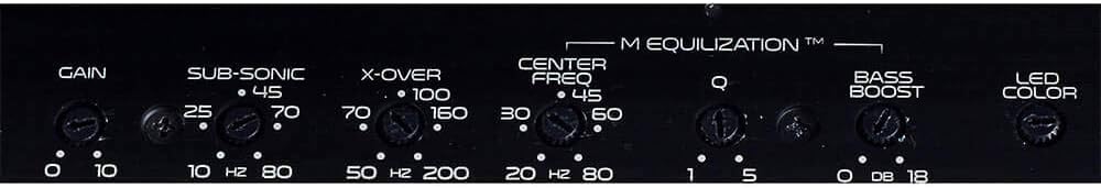 Monoblock 2200W RMS DSP Amplifier V38585