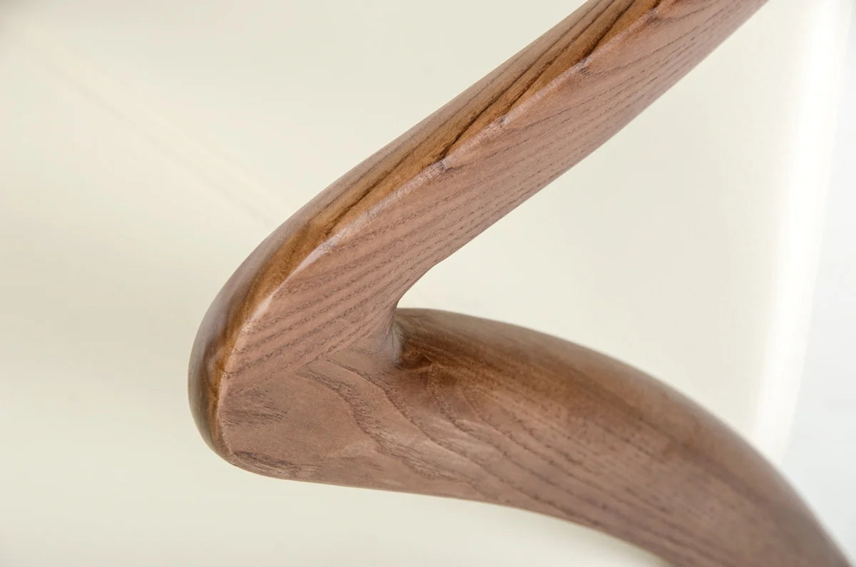 Walnut Cream Dining Chair F7914