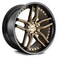 Bronze Black 19x9.5 5x112 48mm Wheel Y51962