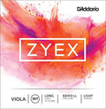 Zyex Viola String Set, Long Scale, Light Tension D1811