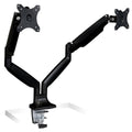 Black Adjustable Gas Spring Desk Mount for Dual Monitor P132806