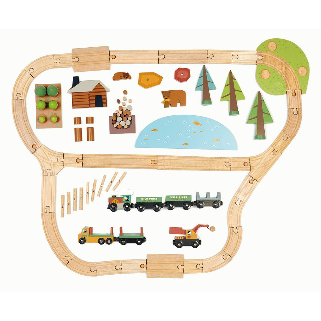 Wild Pines Train Set E7589