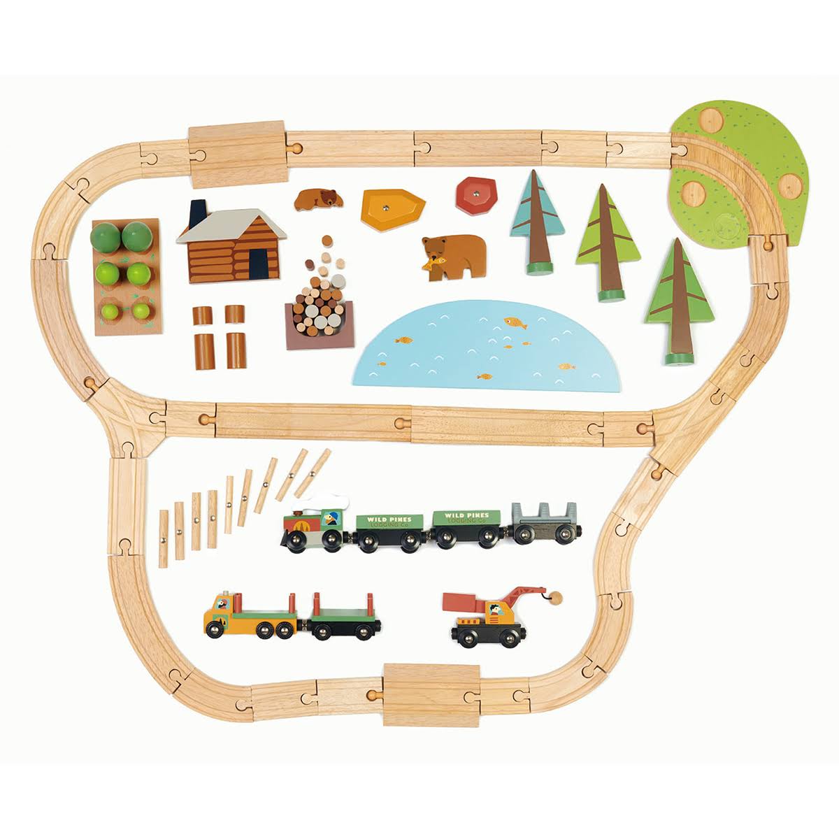 Wild Pines Train Set E7589