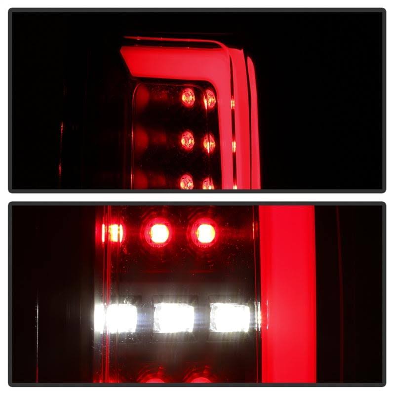Black Smoke LED Tail Lights U3458
