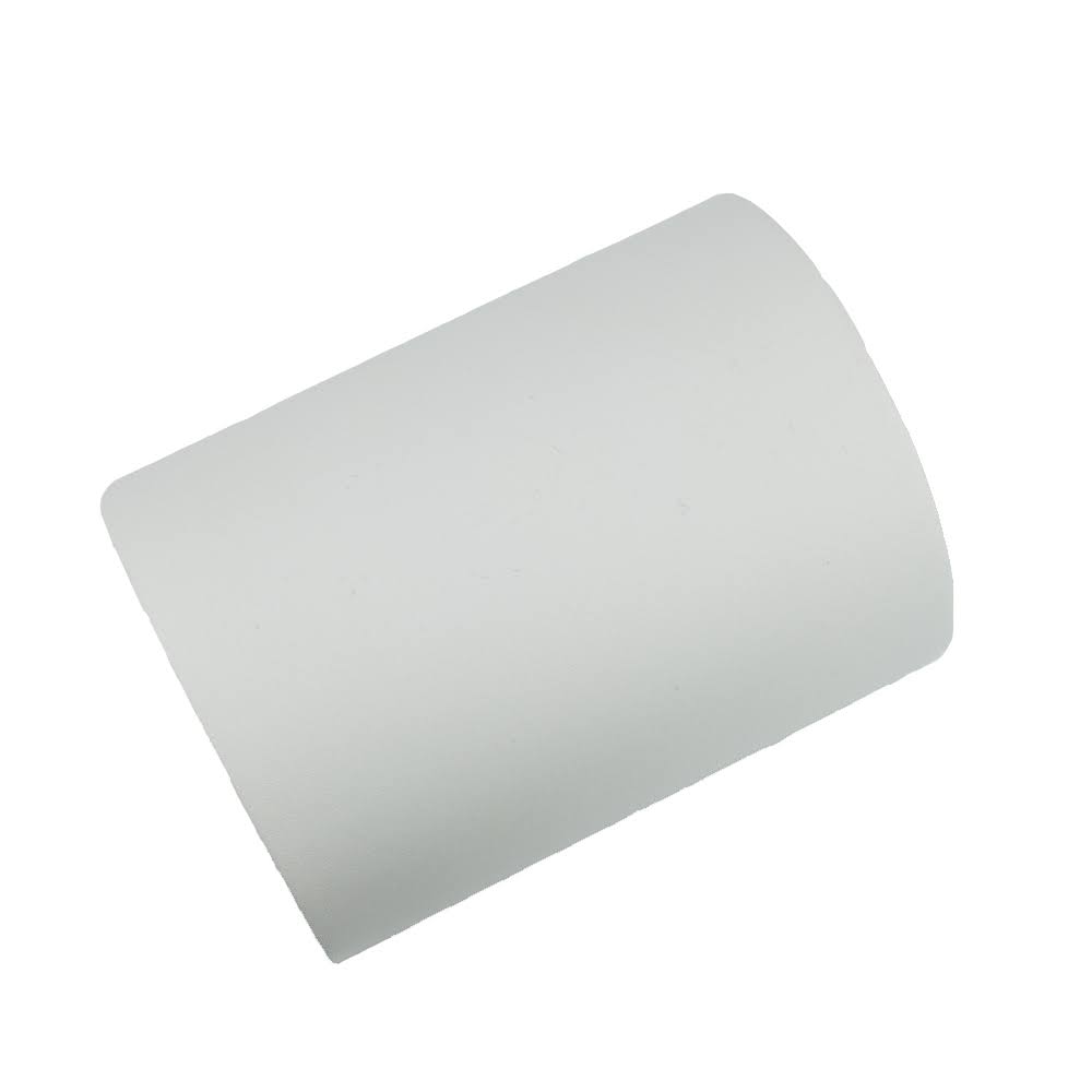 Cast Brass Titanium White Finish Integrated LED Deck Light N177617