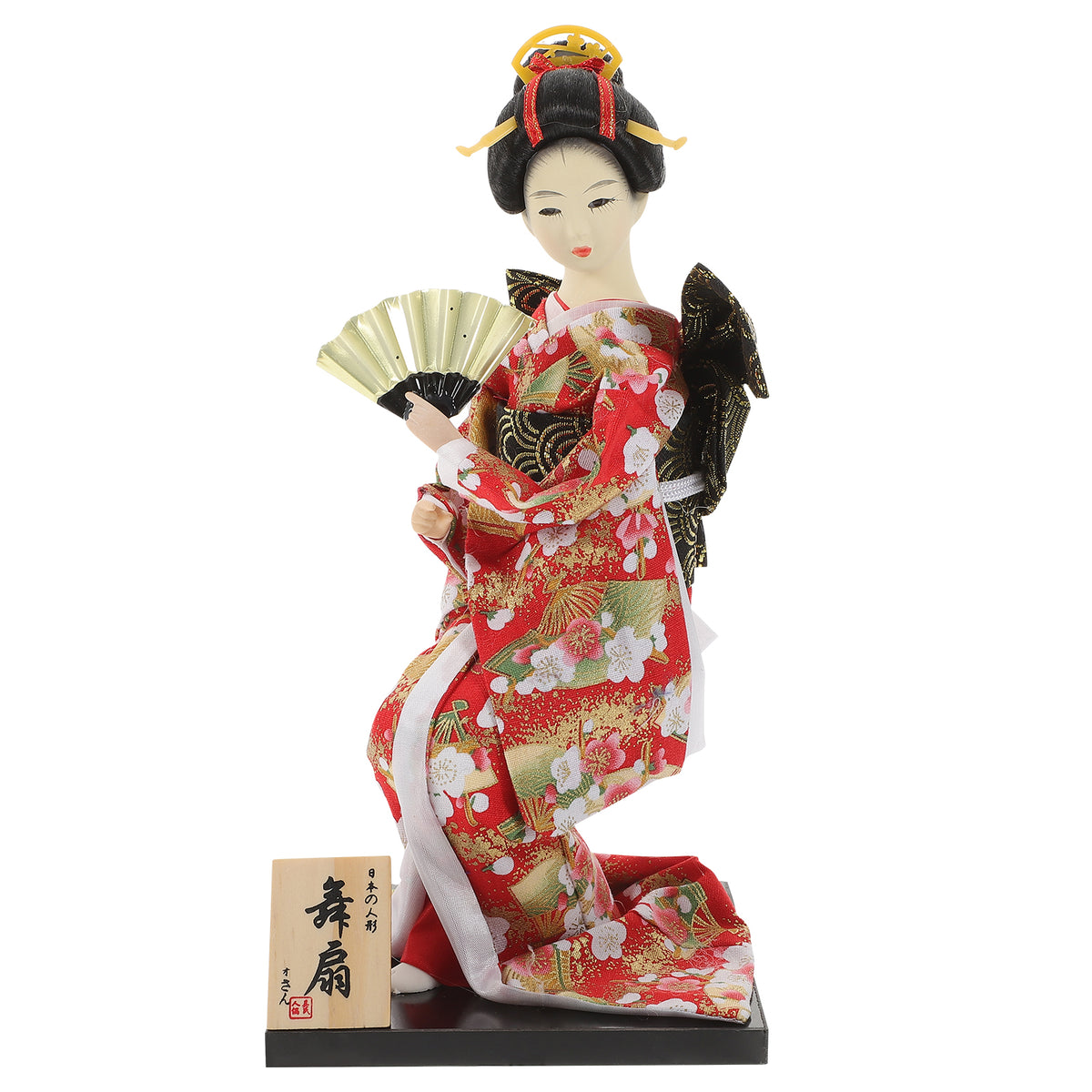 Vintage Japanese Geisha Tabletop Ornament Z788
